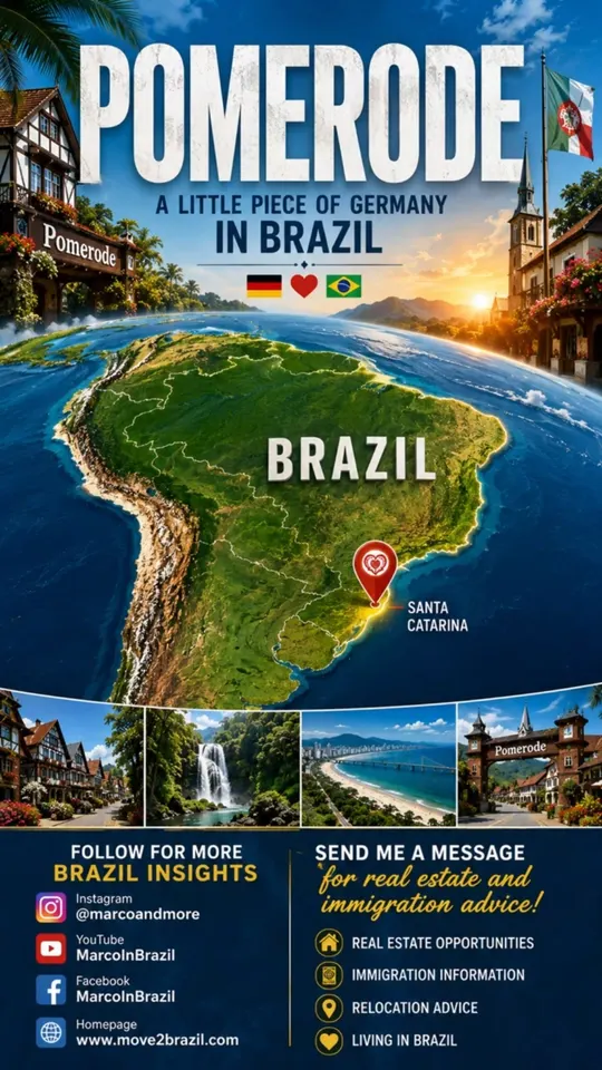 Immigration to Brazil Just Got More Interesting – Meet Pomerode with MarcoInBrazil